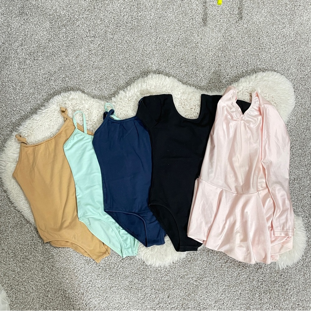 🩰sz 12, 4 Ballet Leotards